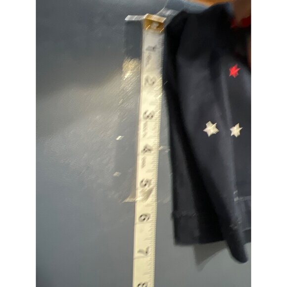 Talbots Starry Night Girlfriend Chino Shorts Patriotic Blue Red White - Picture 7 of 9